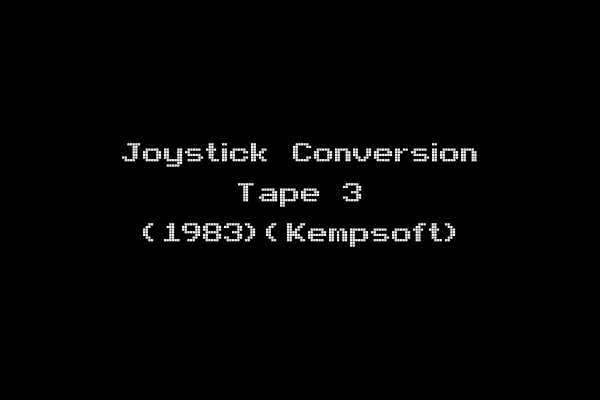 Joystick Conversion Tape 3 (1983)(Kempsoft)