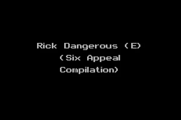 Rick Dangerous (E) (Six Appeal Compilation)