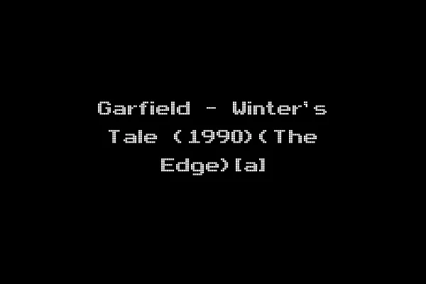 Garfield - Winter's Tale (1990)(The Edge)[a]