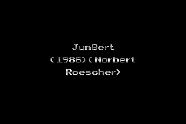 JumBert (1986)(Norbert Roescher)