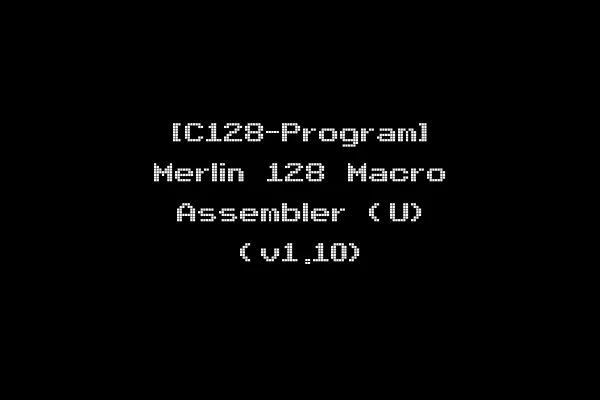 [C128-Program] Merlin 128 Macro Assembler (U) (v1.10)