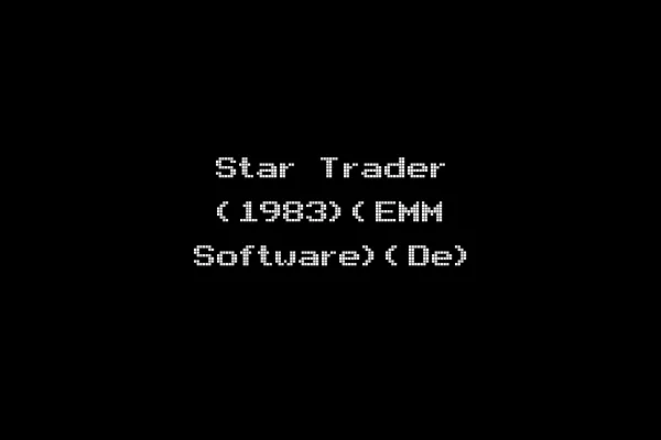 Star Trader (1983)(EMM Software)(De)