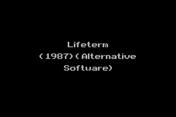 Lifeterm (1987)(Alternative Software)