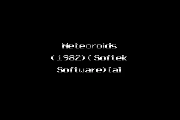 Meteoroids (1982)(Softek Software)[a]