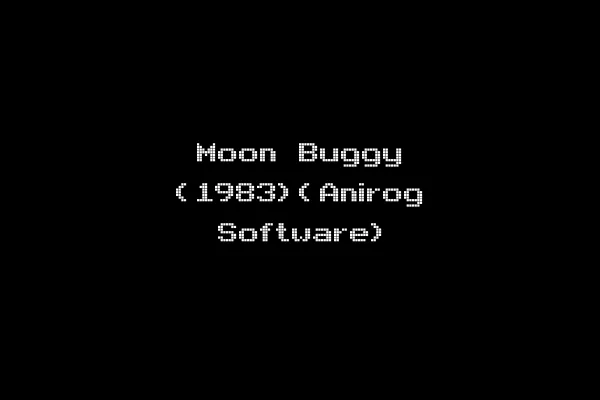 Moon Buggy (1983)(Anirog Software)