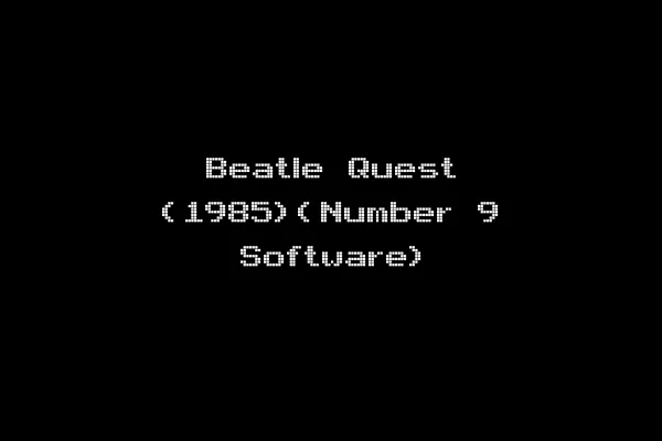 Beatle Quest (1985)(Number 9 Software)