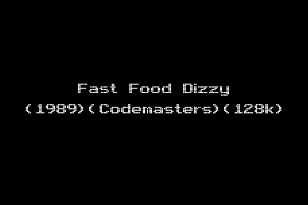 Fast Food Dizzy (1989)(Codemasters)(128k)