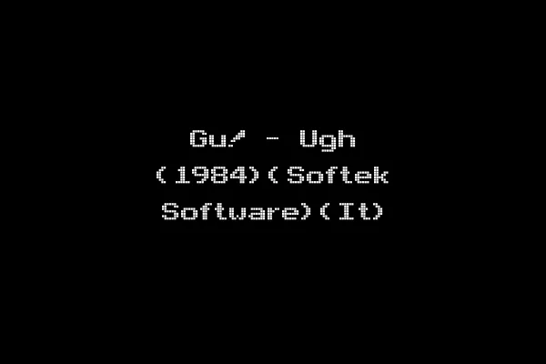 Gu! - Ugh (1984)(Softek Software)(It)
