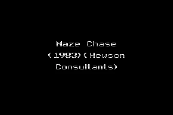 Maze Chase (1983)(Hewson Consultants)