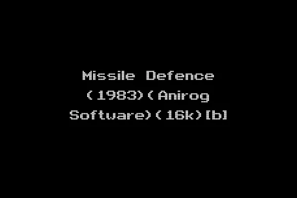 Missile Defence (1983)(Anirog Software)(16k)[b]