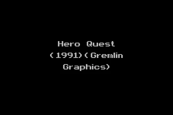 Hero Quest (1991)(Gremlin Graphics)