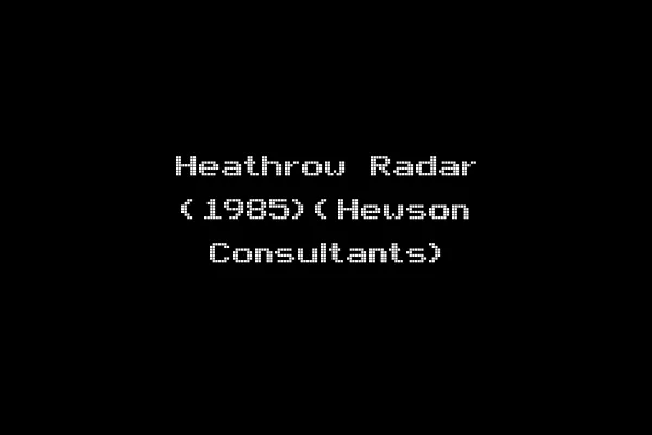 Heathrow Radar (1985)(Hewson Consultants)
