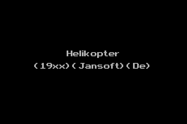 Helikopter (19xx)(Jansoft)(De)