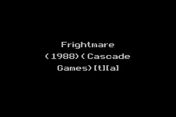 Frightmare (1988)(Cascade Games)[t][a]