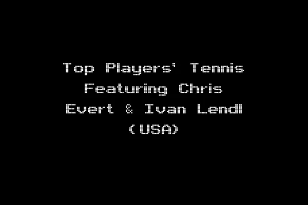 Top Players' Tennis Featuring Chris Evert & Ivan Lendl (USA)