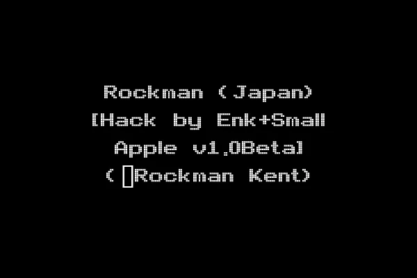 Rockman (Japan) [Hack by Enk+Small Apple v1.0Beta] (~Rockman Kent)