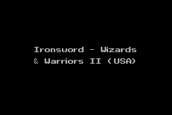 Ironsword - Wizards & Warriors II (USA)