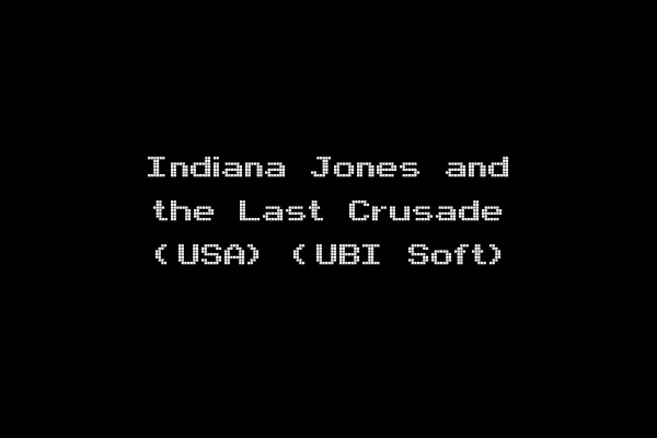 Indiana Jones and the Last Crusade (USA) (UBI Soft)