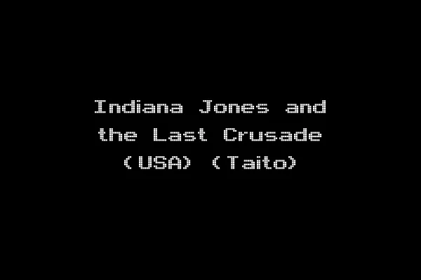 Indiana Jones and the Last Crusade (USA) (Taito)