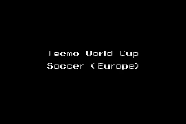 Tecmo World Cup Soccer (Europe)