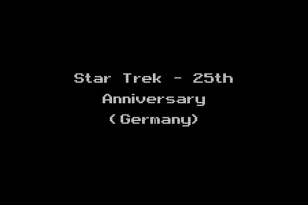 Star Trek - 25th Anniversary (Germany)