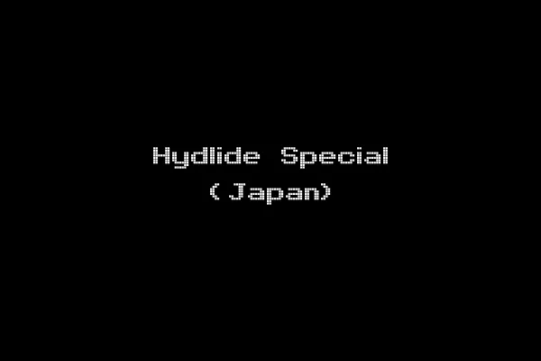 Hydlide Special (Japan)