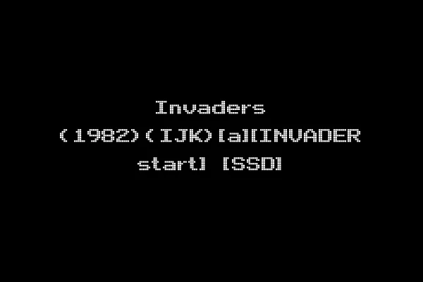 Invaders (1982)(IJK)[a][INVADER start] [SSD]