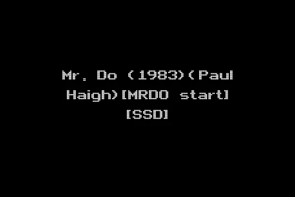 Mr. Do (1983)(Paul Haigh)[MRDO start] [SSD]