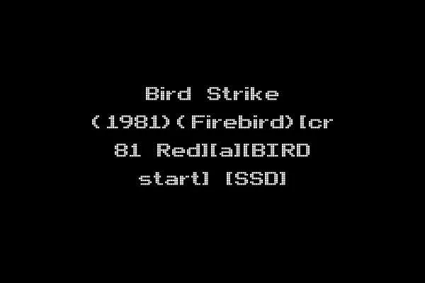 Bird Strike (1981)(Firebird)[cr 81 Red][a][BIRD start] [SSD]