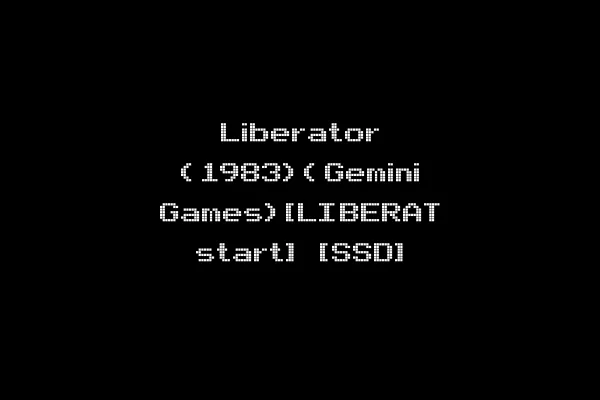 Liberator (1983)(Gemini Games)[LIBERAT start] [SSD]