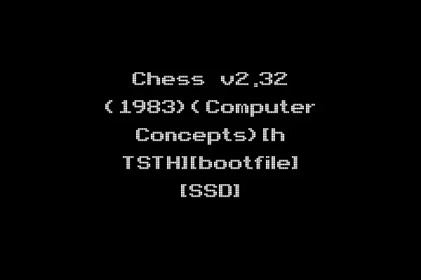 Chess v2.32 (1983)(Computer Concepts)[h TSTH][bootfile] [SSD]