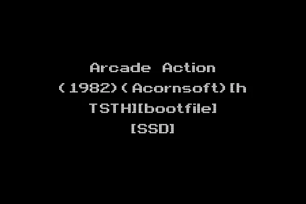 Arcade Action (1982)(Acornsoft)[h TSTH][bootfile] [SSD]