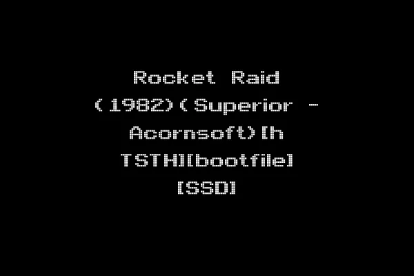 Rocket Raid (1982)(Superior - Acornsoft)[h TSTH][bootfile] [SSD]