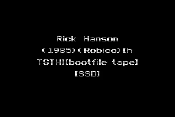Rick Hanson (1985)(Robico)[h TSTH][bootfile-tape] [SSD]