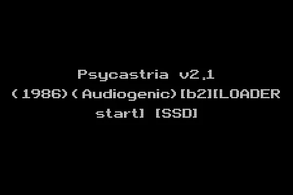 Psycastria v2.1 (1986)(Audiogenic)[b2][LOADER start] [SSD]