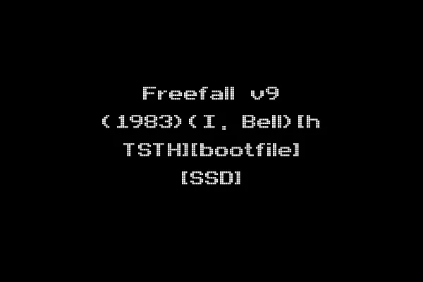 Freefall v9 (1983)(I. Bell)[h TSTH][bootfile] [SSD]