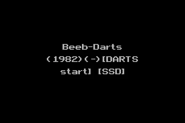 Beeb-Darts (1982)(-)[DARTS start] [SSD]