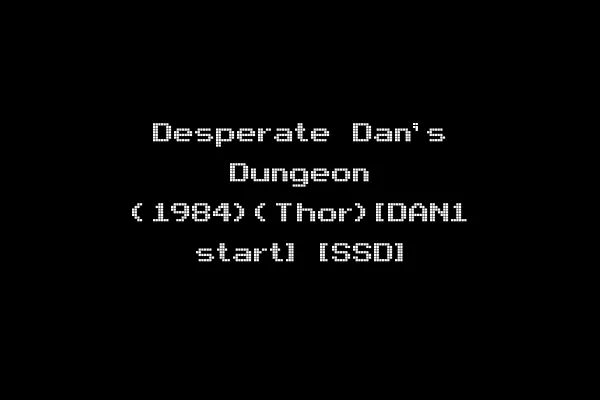 Desperate Dan's Dungeon (1984)(Thor)[DAN1 start] [SSD]
