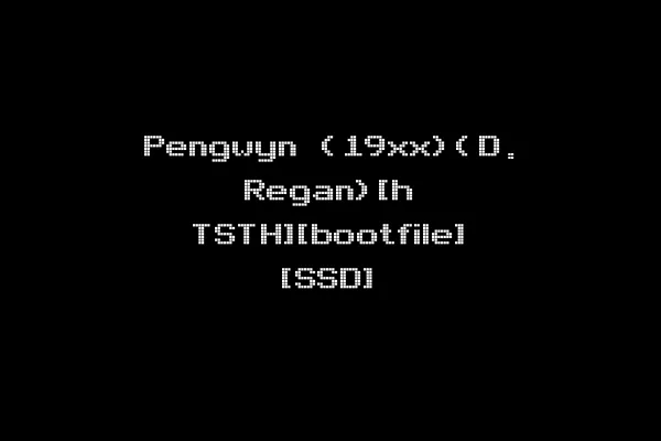 Pengwyn (19xx)(D. Regan)[h TSTH][bootfile] [SSD]