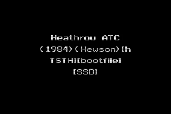 Heathrow ATC (1984)(Hewson)[h TSTH][bootfile] [SSD]