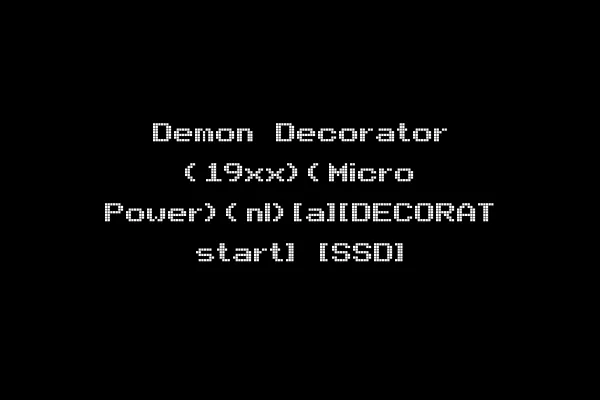 Demon Decorator (19xx)(Micro Power)(nl)[a][DECORAT start] [SSD]