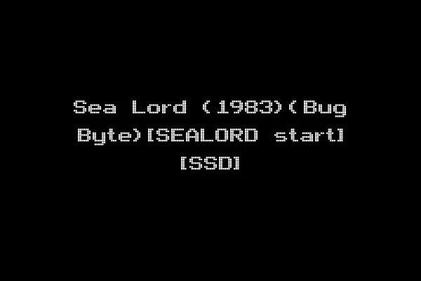 Sea Lord (1983)(Bug Byte)[SEALORD start] [SSD]