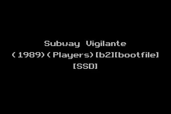 Subway Vigilante (1989)(Players)[b2][bootfile] [SSD]