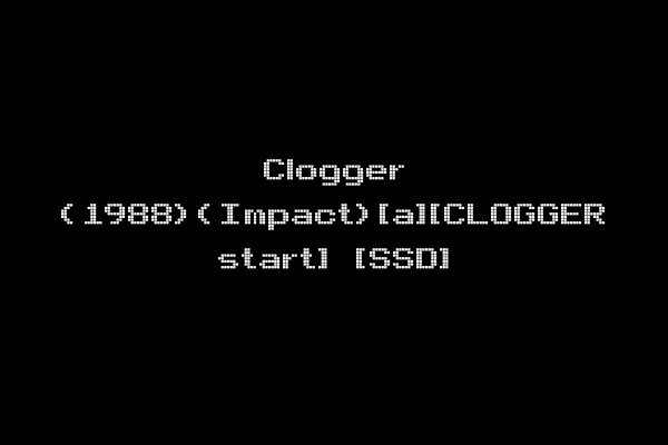 Clogger (1988)(Impact)[a][CLOGGER start] [SSD]