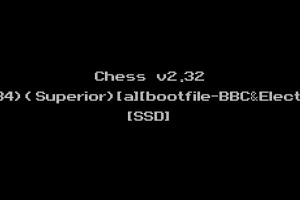 Chess v2.32 (1984)(Superior)[a][bootfile-BBC&Electron] [SSD]
