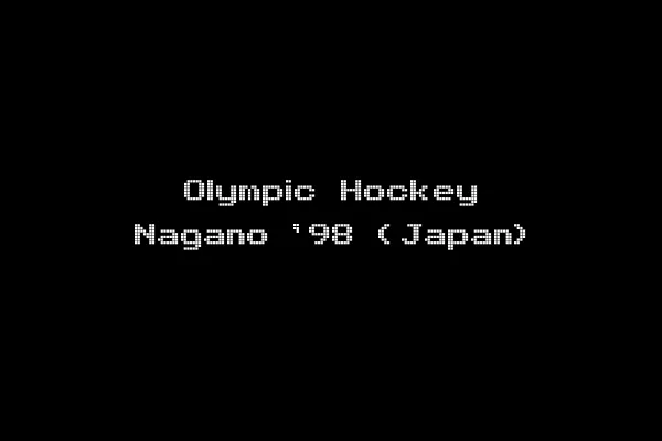 Olympic Hockey Nagano '98 (Japan)