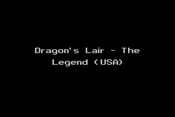 Dragon's Lair - The Legend (USA)