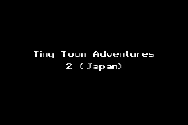 Tiny Toon Adventures 2 (Japan)
