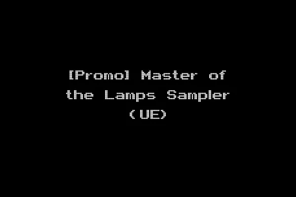 [Promo] Master of the Lamps Sampler (UE)