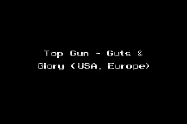 Top Gun - Guts & Glory (USA, Europe)